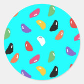 Stickers ronds Jelly Beans (Devant)