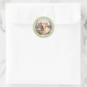 Stickers ronds Labrador Retriever (Sac)