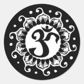 Stickers ronds Lotus OM (Devant)