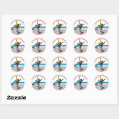 Stickers ronds LPM (Feuille)