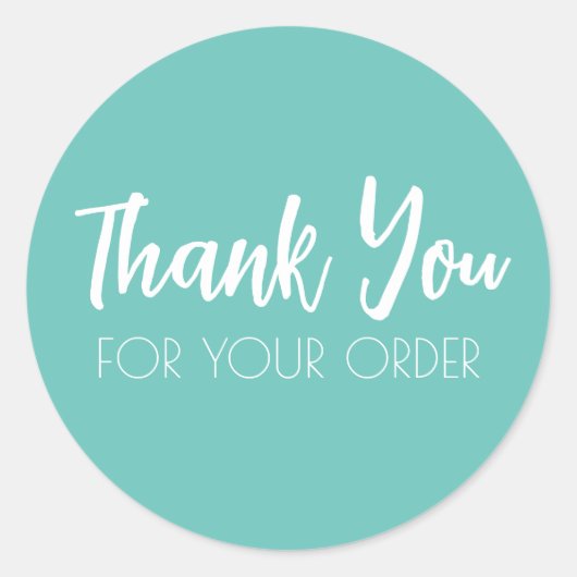 Stickers ronds Merci (Devant)