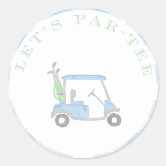 Stickers ronds Par-Tee (Devant)