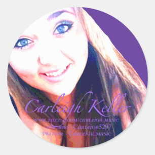 Stickers ronds photo Krewe de Carleigh