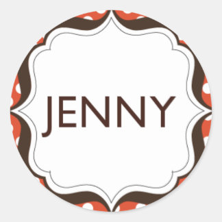 Stickers ronds - plein saignement