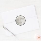 Stickers ronds Pleine lune (Enveloppe)