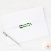 Stickers ronds verts de Bakken (Enveloppe)