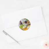Stickers ronds Vins et Fromages (Enveloppe)