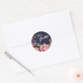 Stickers Rose à enveloppe peinte en rose (Enveloppe)