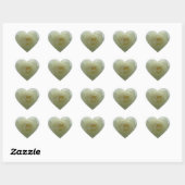 Stickers Rose blanche Cheveux Rose cadeaux Keepsak (Feuille)