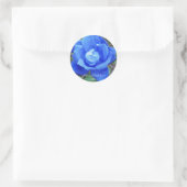 stickers Rose bleu (Sac)