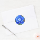 stickers Rose bleu (Enveloppe)