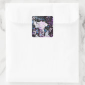 Stickers Rose d'hiver et papillons (Sac)