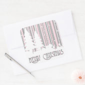 Stickers - Rose & Grey - Etoiles & Neige (Enveloppe)