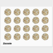Stickers Rose ivoire (Feuille)