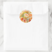 Stickers rose Mariage Enveloppe Sceau (Sac)