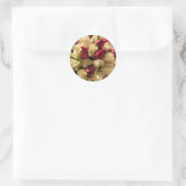 Stickers rose & Tulip Enveloppe Sceau (Sac)