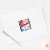 Stickers Roses flammes (Enveloppe)