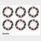 Stickers RoseThank You (Feuille)