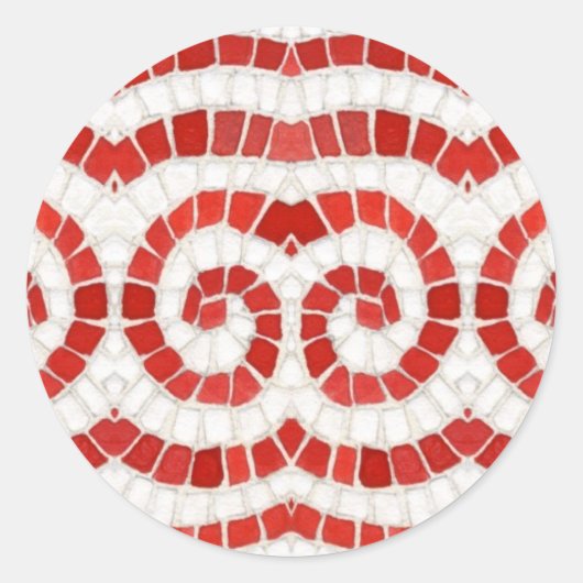 Stickers ROUGE IONIC MOSAIS (Devant)