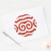 Stickers ROUGE IONIC MOSAIS (Enveloppe)