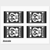 Stickers Route 66 (Feuille)