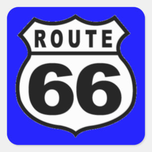 Stickers - ROUTE 66 AMERIKANA VADERDAG