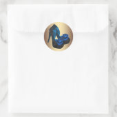 Stickers Royal Blue Gold High Heure (Sac)