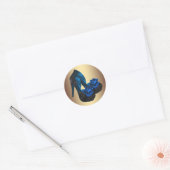 Stickers Royal Blue Gold High Heure (Enveloppe)