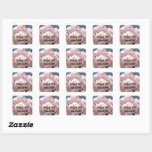 Stickers roze bloesems (Vel)