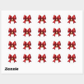 Stickers ruban de Noël (Feuille)