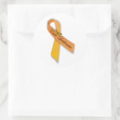 Stickers Ruban Orange Leukemia Cure (Sac)