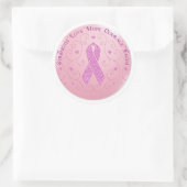 Stickers Ruban rose Cancer du sein (Sac)
