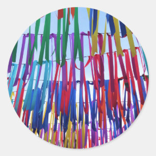 Stickers Rubans Festive, Clair Arc-En-Ciel