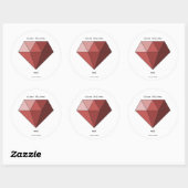 Stickers Ruby (Feuille)