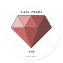 Stickers Ruby