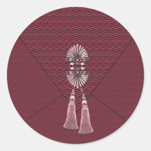 Stickers Ruby Red Tassel