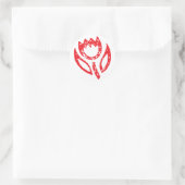 Stickers Ruby Red Tulip (Sac)