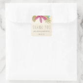 Stickers Rustic Paradise Merci Favoriser (Sac)