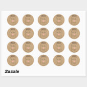 Stickers Rustique "We Do" avec Mason Jar (Feuille)