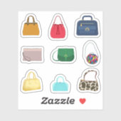 Stickers sac à main (Feuille)