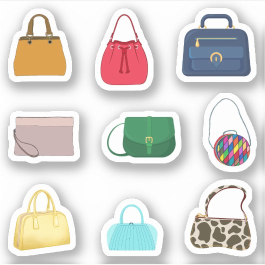 Stickers sac à main (Devant)