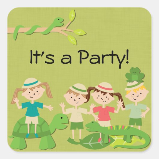 Stickers Safari customisés (Devant)