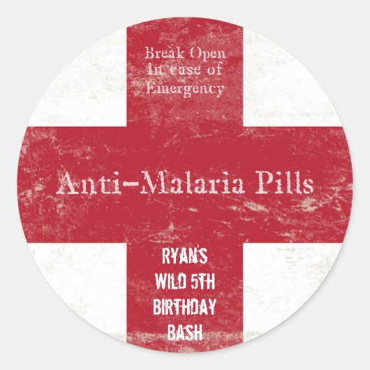 Stickers Safari Malaria (Devant)