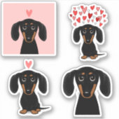 Stickers Saint Chien Chien Chien Chien Chien Chien (Devant)