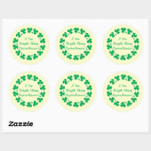 Stickers Saint Patrick's Day Leprechauns (Feuille)