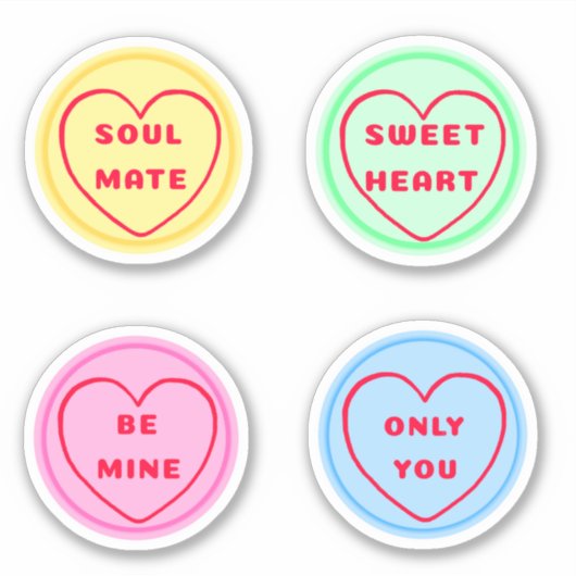 Stickers Saint Valentin (Devant)