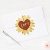 Stickers Saint Valentin de Haïti Relief (Enveloppe)