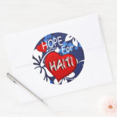 Stickers Saint Valentin de Haïti Relief (Enveloppe)