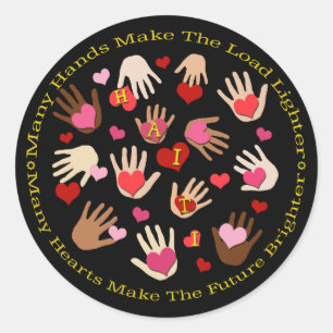 Stickers Saint Valentin de Haïti Relief