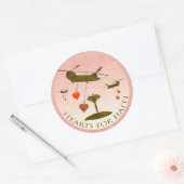 Stickers Saint Valentin de Haïti Relief (Enveloppe)